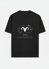 Aries Black Unisex T-Shirt