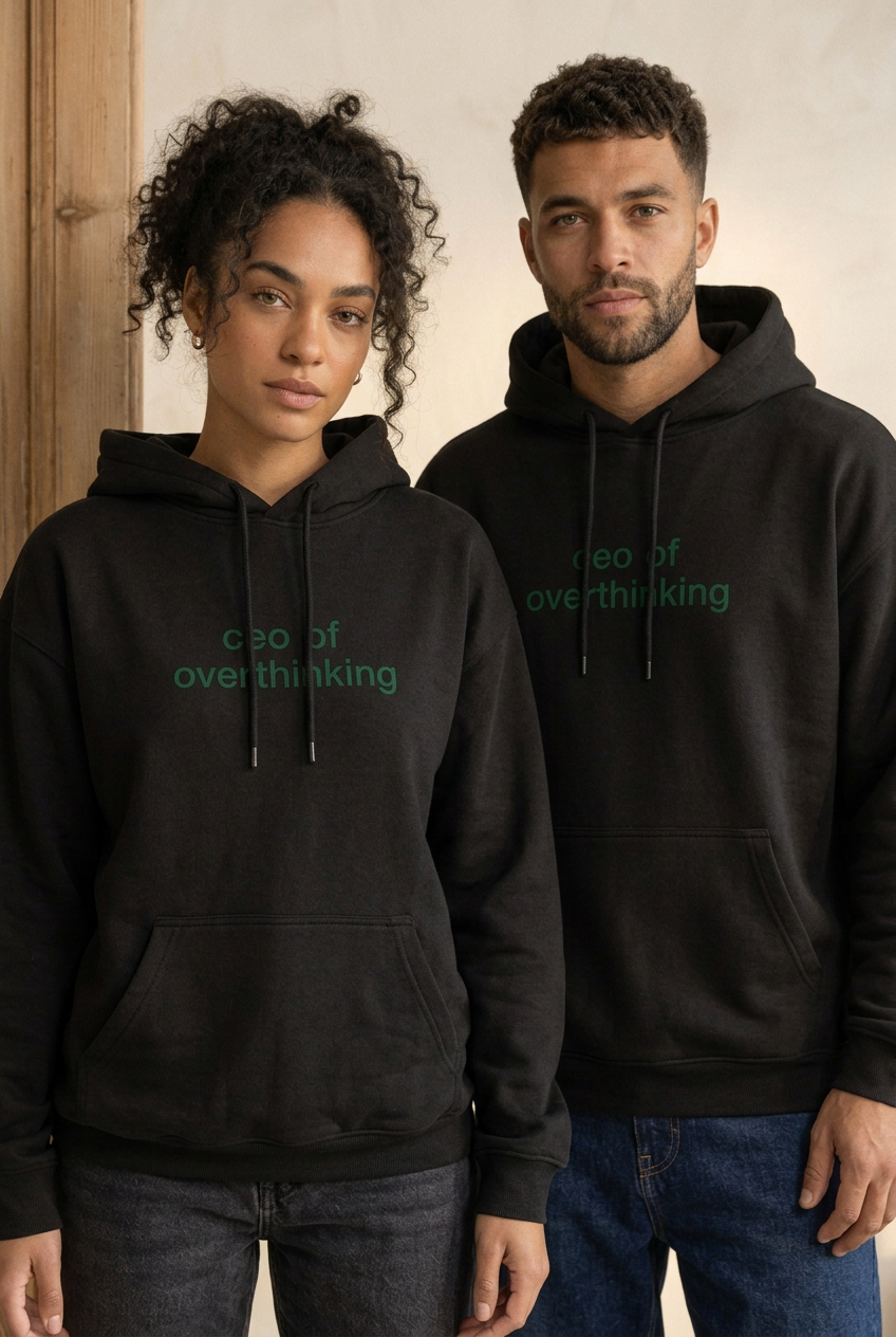 CEO of Overthinking Unisex Hoodie