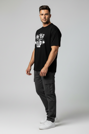 Never Give Up Unisex T-Shirt | Motivational Gym Tee