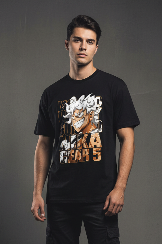 Luffy Gear 5 Unisex Crew T-Shirt