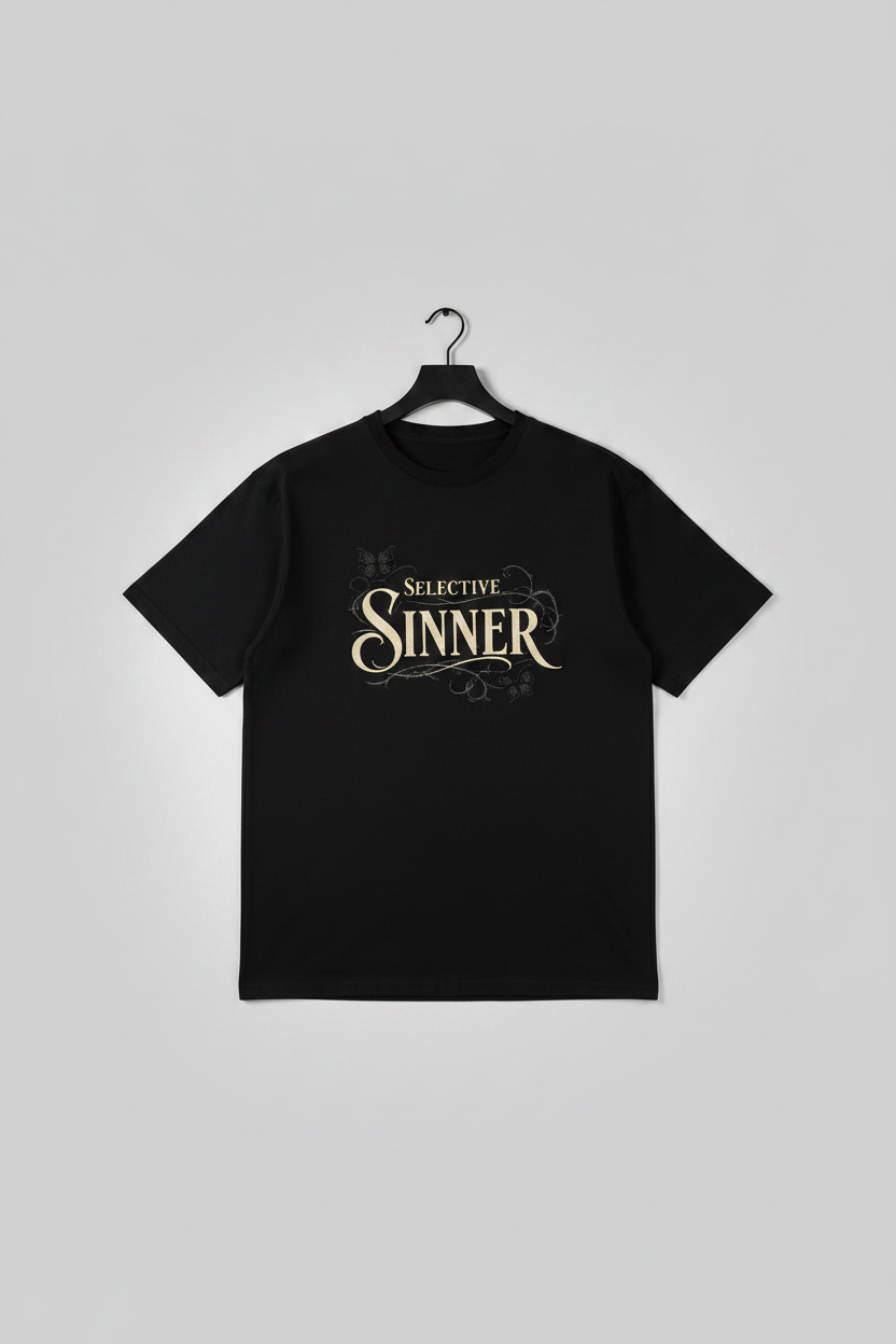 Selective Sinner Unisex Tee – lunara ink