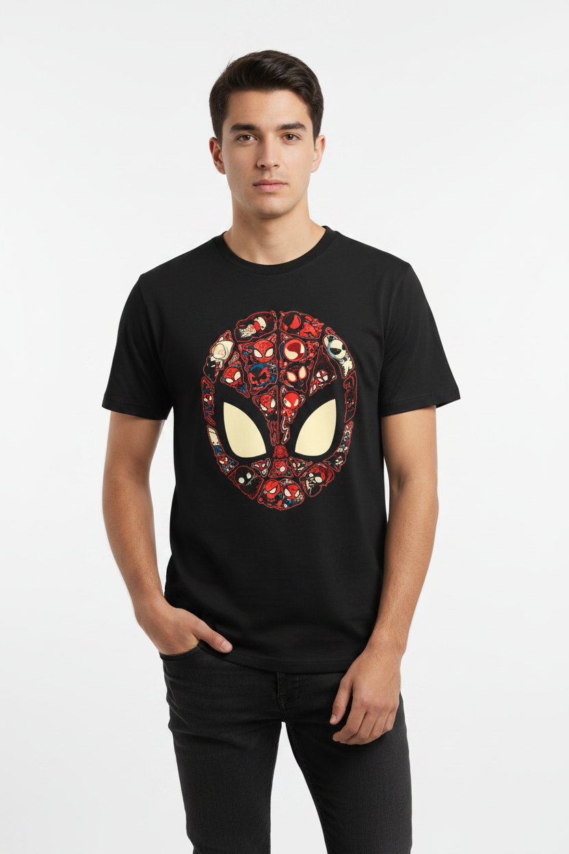 Spidey Mask Unisex T-Shirt | lunara ink