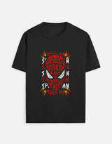 Spider-Man Mask Unisex Standard Crew T-Shirt | lunara ink
