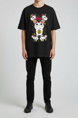 Turbo Cat Oversized Unisex T-Shirt