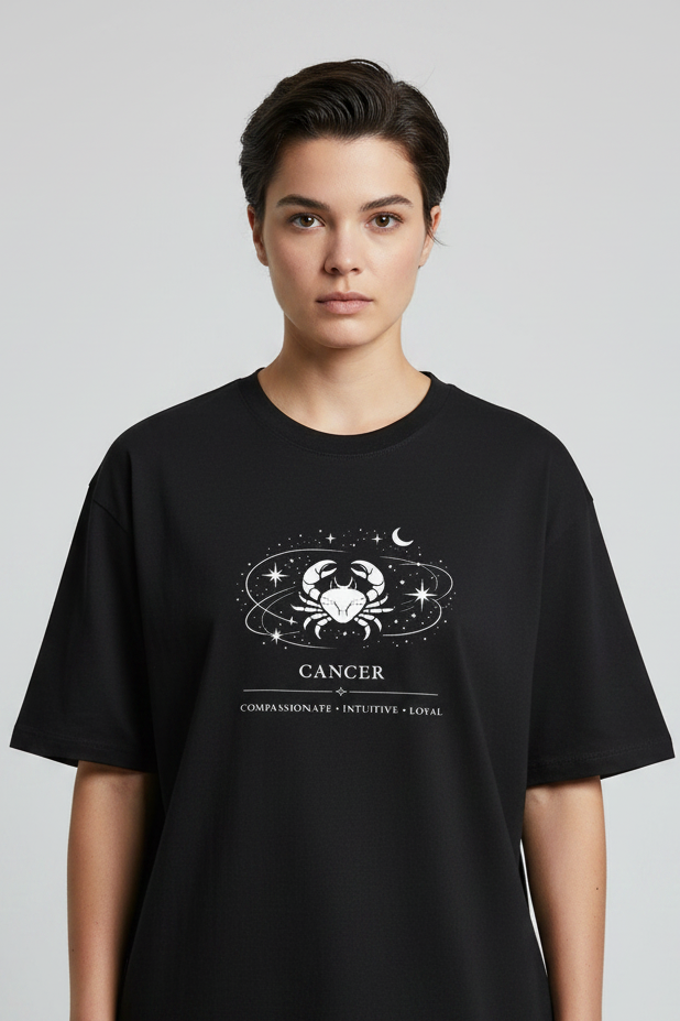 Cancer Black Unisex T-Shirt