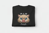 Unisex Oversized Demon Slayer - Insosuke T-Shirt