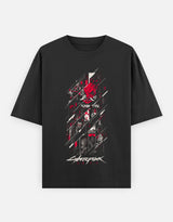 Cyberpunk 2077 samurai Oversized Classic T-Shirt