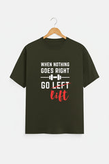 Go Lift Unisex T-Shirt | Gym & Workout Graphic Tee