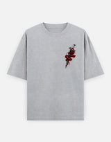 Wolf Knight Oversized Cotton T-Shirt