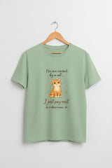 I'm Not Owned By A Cat — Unisex Classic T-Shirt