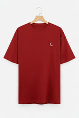 Oversized Heavyweight Cotton T-Shirt | Unisex Drop-Shoulder Tee