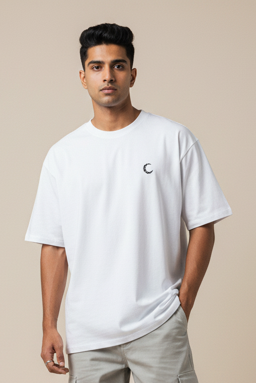 Lunara Unisex Oversized T-Shirt | 240 GSM Premium Cotton