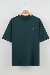 Oversized Heavyweight Cotton T-Shirt | Unisex Drop-Shoulder Tee